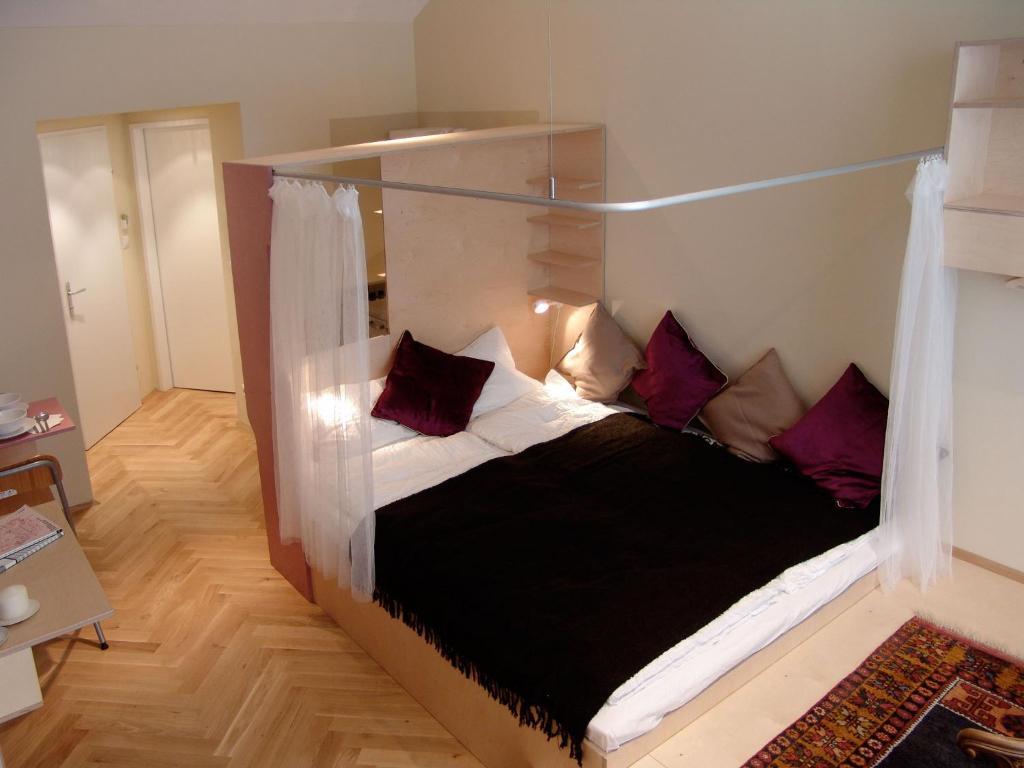 Wanz'Inn Design Appartements Wien Rum bild